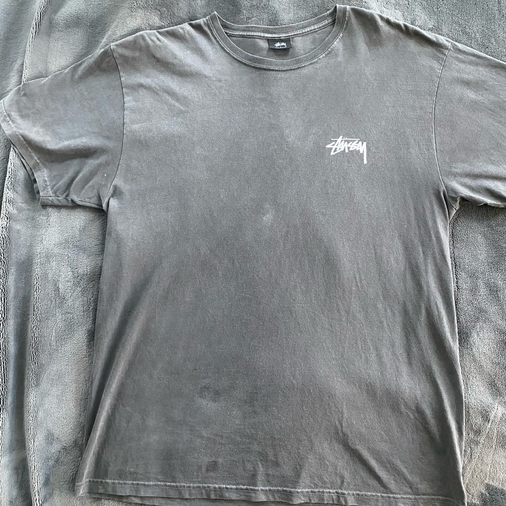 Stussy Vintage Grey Men’s Basic Tee